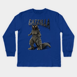 Catzilla Kids Long Sleeve T-Shirt